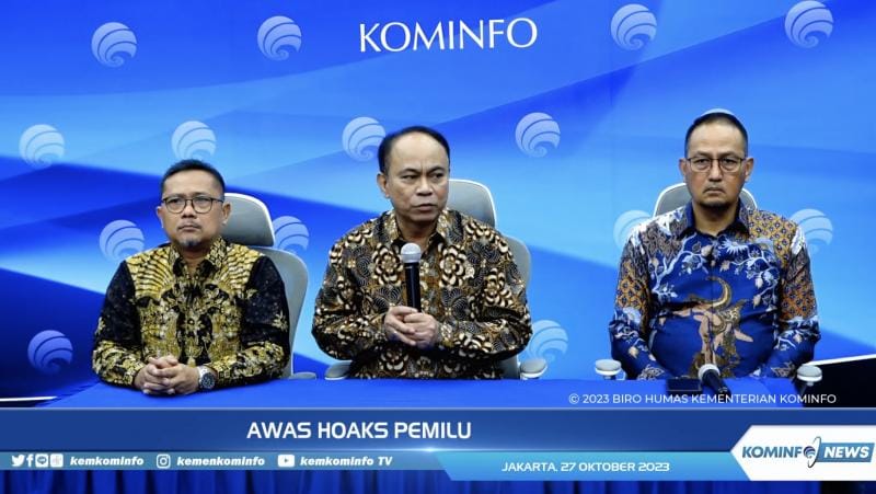 Menkominfo Peningkatan Pencemaran Hoaks Jelang Pemilu Linimassa Id