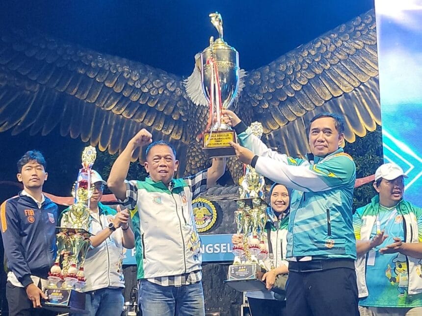 Keren Kecamatan Serpong Utara Juara Umum Porkot Tangsel