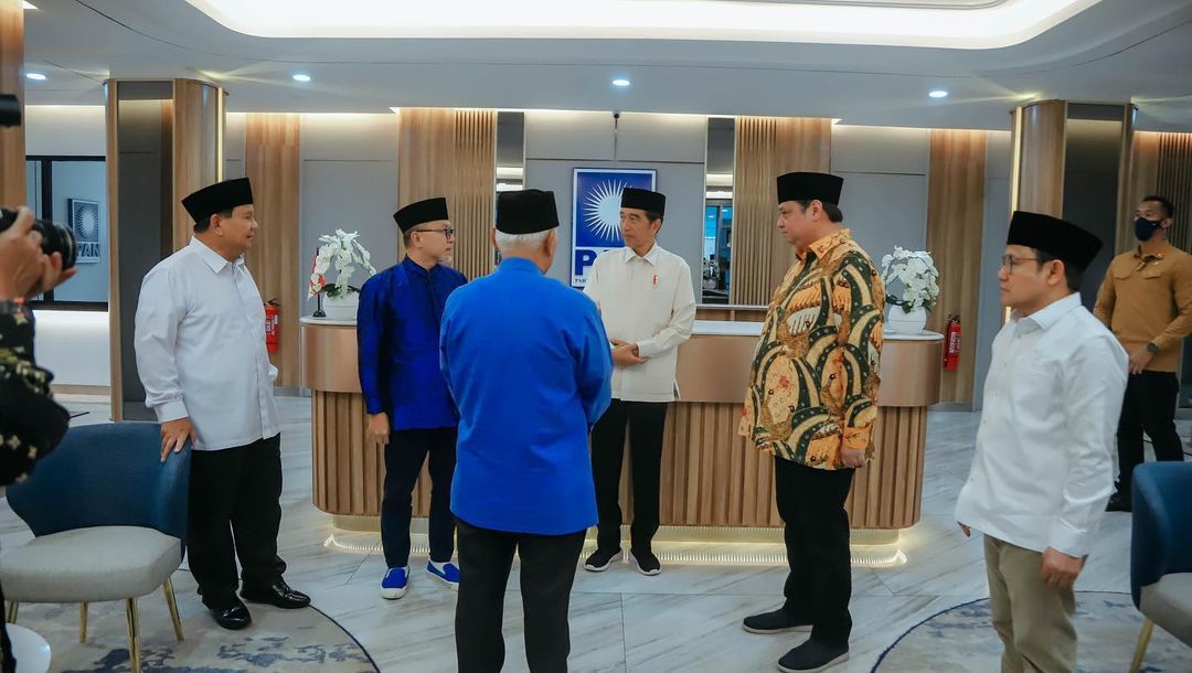 Jokowi Ketum Parpol di PAN 1