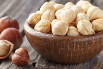 Hazelnut yang viral karena dianggap sama dengan kemiri.
