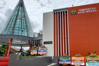 Gedung Perpustakaan Kota Serang.