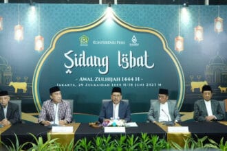 Sidang isbat penentuan Idul Adha 1444 Hijriah.
