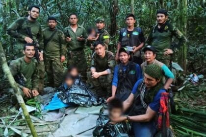 bocah selamat di hutan amazon