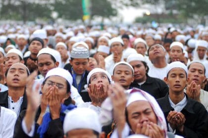 Ilustrasi bersholawat.