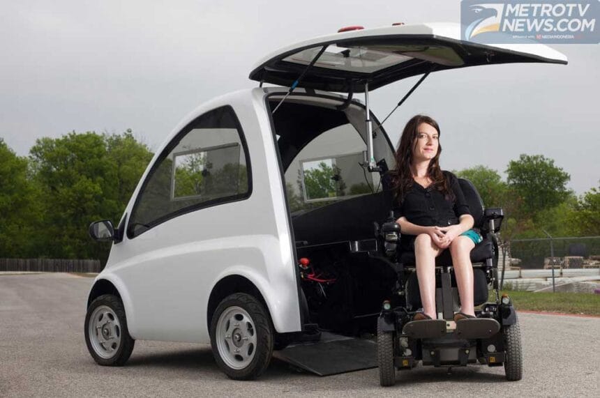 Kenguru, mobil ramah disabilitas.