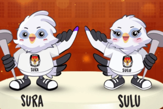 Sura dan Sulu maskot Pemilu 2024.