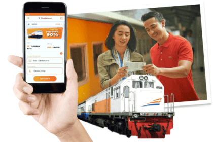 Memesan tiket kereta api online menjadi cara tepat supaya tidak kehabisan