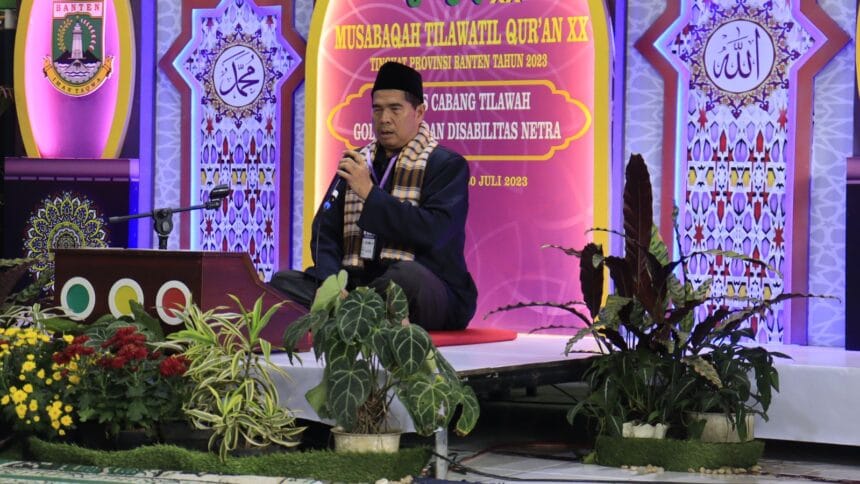 peserta tunanetra MTQ Banten