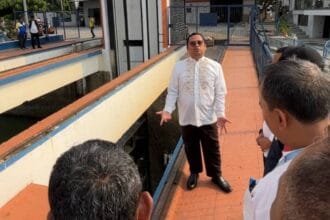 pintu air 10 kota tangerang rusak