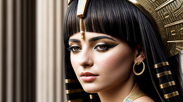 Cleopatra ratu Kerajaan Mesir Kuno yang melegenda.