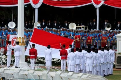 Formasi Paskibraka 17-8-43.