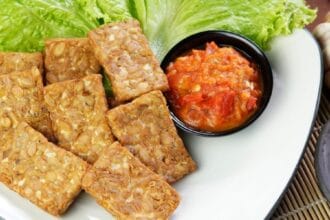 tempe goreng jadi makanan vegan terbaik keempat di dunia dengan tinggi protein