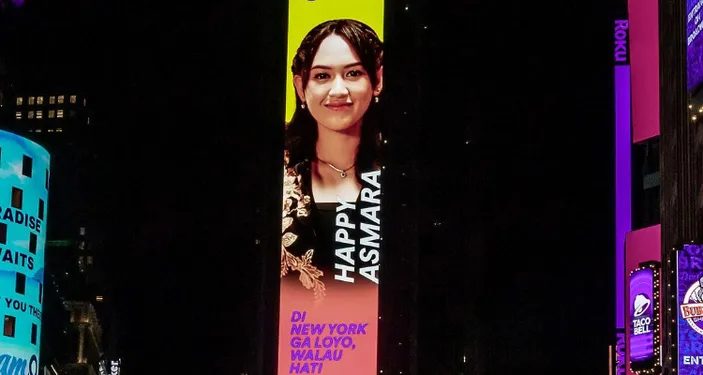 Happy Asmara pedangdut yang mendunia.