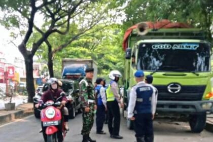 Dishub Kota Tangerang Razia Truk