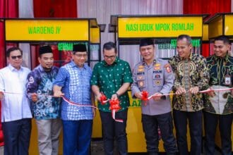 Peresmian UMKM dengan Bantuan 1000 Gerobak Yang Di Resmikan Oleh Pilar Saga