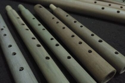 Toleat alat musik tiup dari Subang.