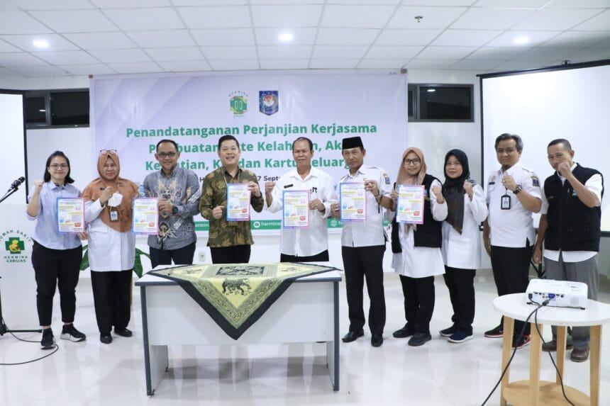 Lahiran di RS Hermina Ciruas, Langsung dapat KK, KIA hingga Akta Kelahiran 1 disdukcapil rs hermoina serang