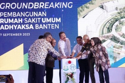 pembangunan rsu adhyaksa di serang