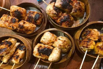 Dimsum bakar lagi viral ada di Jawa Barat.