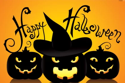 Halloween diperingati setiap Oktober.