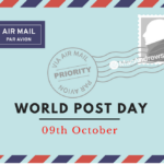 Hari pos sedunia diperingati setiap 9 Oktober.