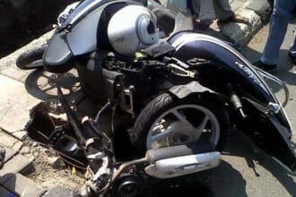 Kecelakaan di Pamulang Tangsel