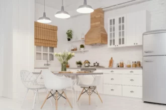 Kitchen set membuat dapur makin cantik dan rapi.