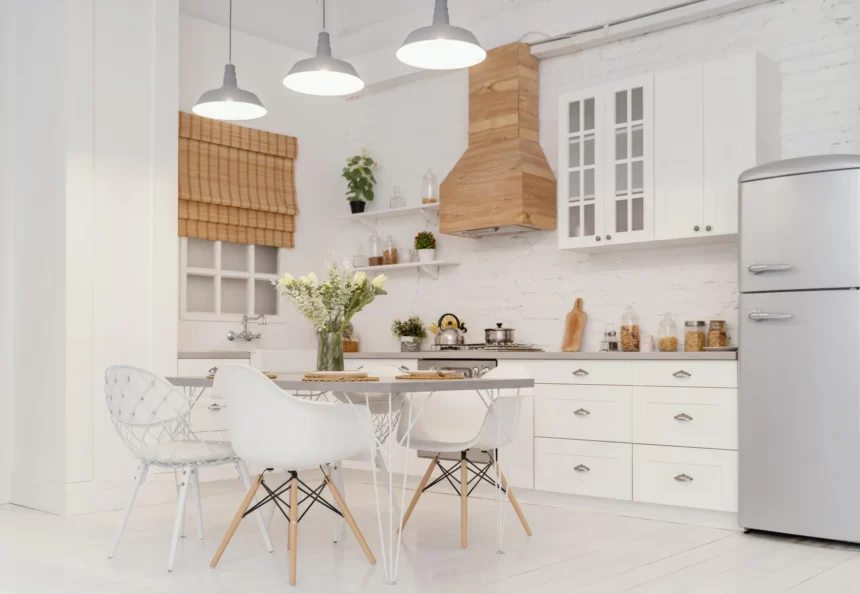 Kitchen set membuat dapur makin cantik dan rapi.