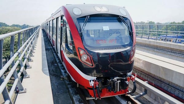 Kereta LRT Jabodebek Masuk Bengkel karena Roda Aus 1 LRT Jabodebek