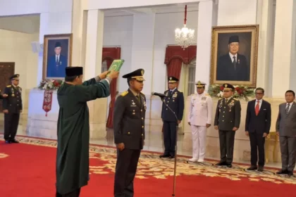 Pelantikan Letjen Agus Subiyanto Sebagai Kepala Staff Angkatan Darat KSAD
