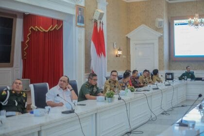 Rakor Penyelenggaraan Pemilu Bersama unsur Forkopimda di Bogor