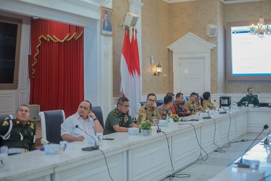 Rakor Penyelenggaraan Pemilu Bersama unsur Forkopimda di Bogor