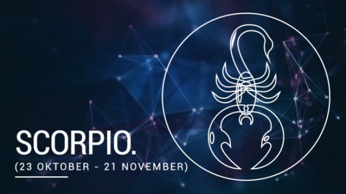 Scorpio zodiak yang misterius.