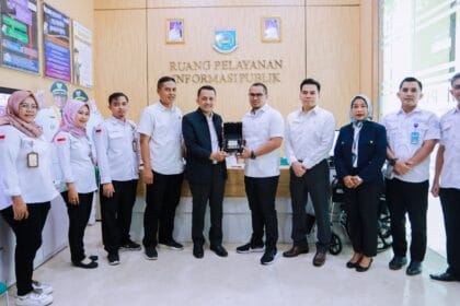 Visitasi Tim Monev Komisi Informasi Banten ke Tangsel