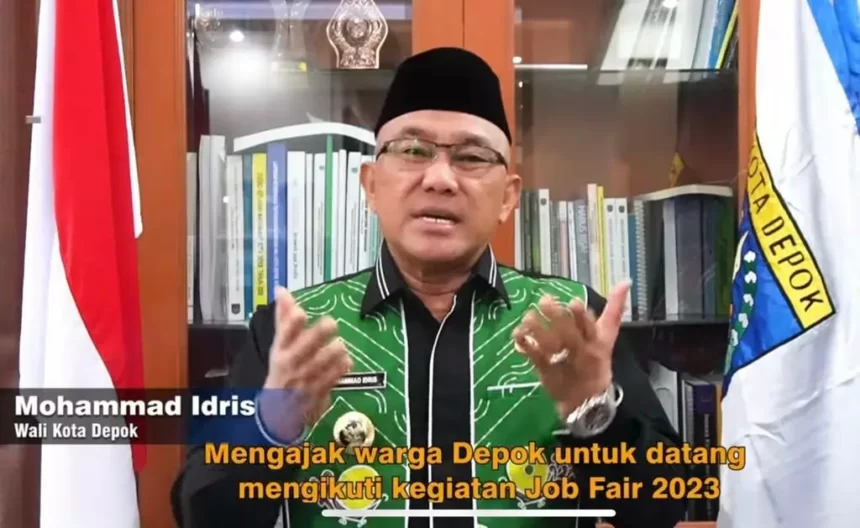 Wali Kota Depok Mohammad Idris Dalam Unggahan Video Youtube Foto Tangkapan Layar