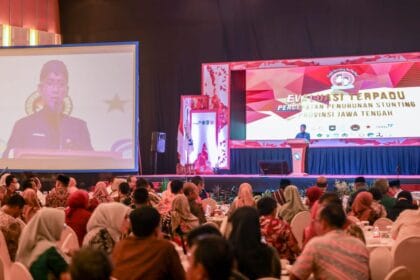 acara evaluasi terpadu percepatan penurunan stunting provinsi jawa tengah