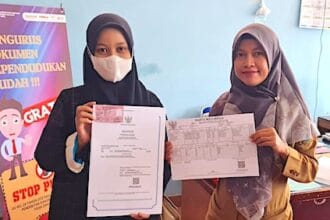 dukcapil kab serang gandeng bidan