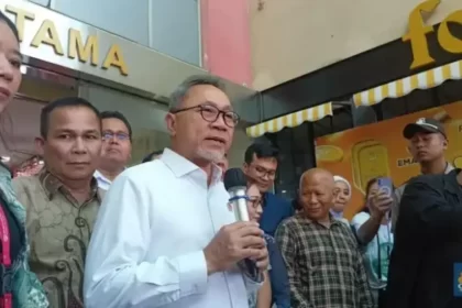 menteri perdagangan Zulkifli Hasan soal permintaan e commerce