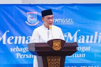 sekda tangsel peringati maulid nabi