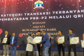 Bapenda Kategori Transaksi Terbanyak Pembayaran PBB P2 Melalui QRIS