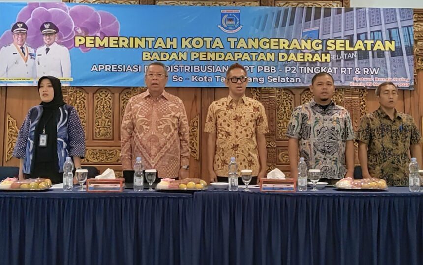 Upaya Bapenda Tangsel Penuhi Target PBB Rp300 Miliar Dari Benyamin ...