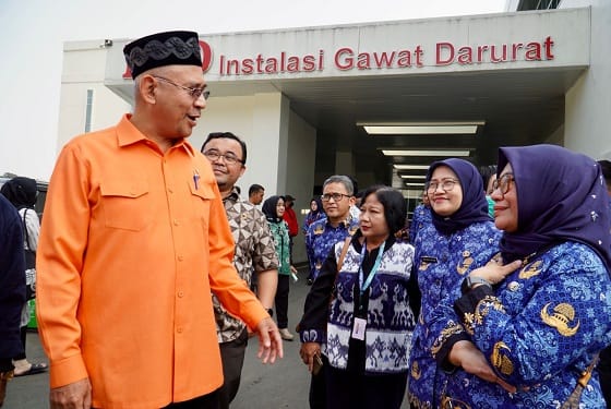 Sekda Bogor Dampingi Kunjungan Kerja DPRD Prov Jabar ke RSUD Kota Bogor