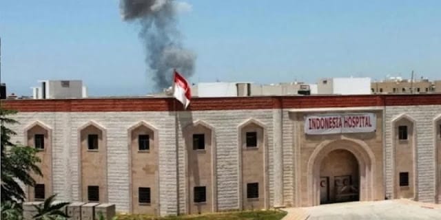 Serangan Israel ke Rumah Sakit Indonesia di Gaza Palestina
