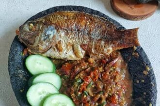 Seruit masakan khas Lampung.