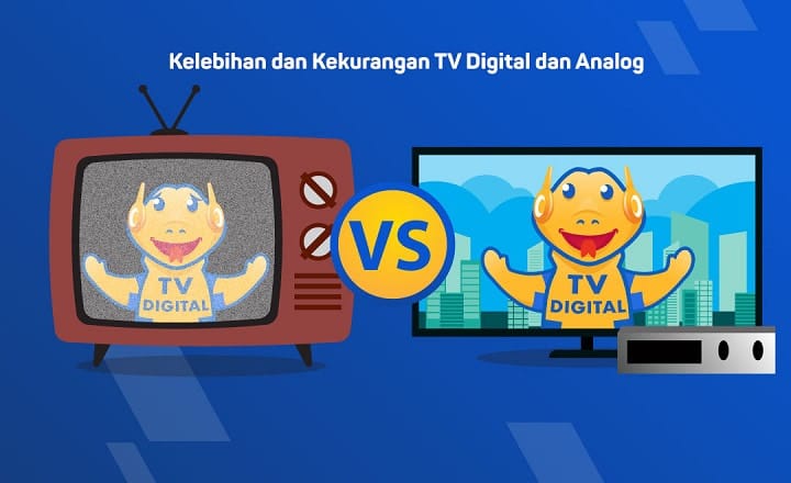 Siaran TV analog beralih ke digital.
