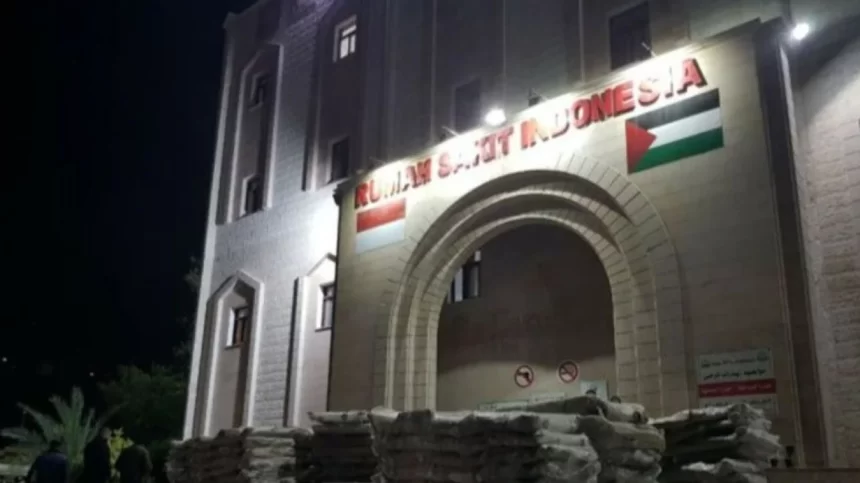 Tiga Relawan WNI Hilang Usai Gempuran Tentara Israel di Rumah Sakit Indonesia di Gaza Palestina