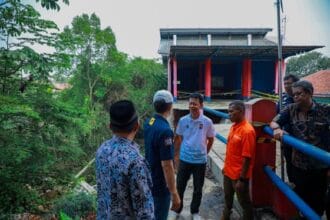 Tinjau Langsung Lokasi Beberapa Titik Rawan Bencana di Bogor