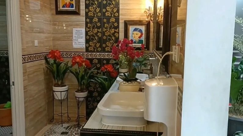 Toilet mewah yang viral. (Foto : Dream)