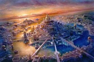 Atlantis, peradaban yang hilang. (Foto : Geometry)