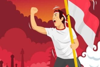 Hari bela neegara. (Foto : iNews)